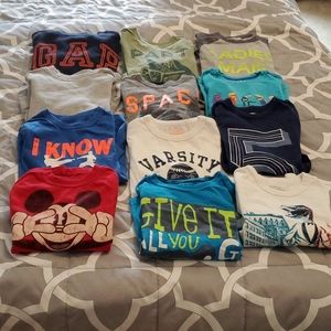 Lot of 12 shirts (little boys)